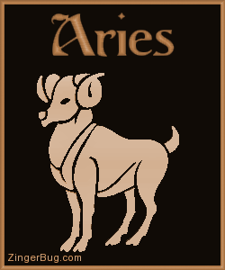 Click to get the codes for this image. 3d Aries Brown Astrological Sign, Aries Free Glitter Graphic, Animated GIF for Facebook, Twitter or any forum or blog.