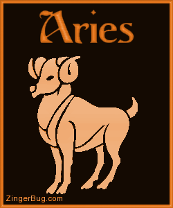 Click to get the codes for this image. 3d Aries Orange Astrological Sign, Aries Free Glitter Graphic, Animated GIF for Facebook, Twitter or any forum or blog.