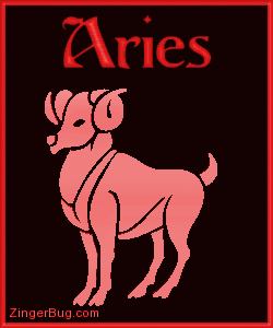 Click to get the codes for this image. 3d Aries Red Astrological Sign, Aries Free Glitter Graphic, Animated GIF for Facebook, Twitter or any forum or blog.