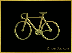 Click to get the codes for this image. 3D Graphic Bike Gold, Sports, Sports Free Image, Glitter Graphic, Greeting or Meme for Facebook, Twitter or any blog.