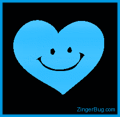 Click to get the codes for this image. 3D Graphic Blue Smile Heart, Smiley Faces, Hearts, Hearts, Smiley and Other Faces Free Image, Glitter Graphic, Greeting or Meme for Facebook, Twitter or any blog.