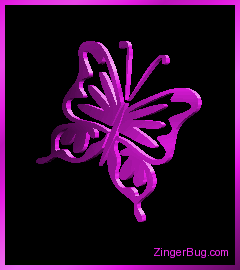 Click to get the codes for this image. 3D Graphic Butterfly Pink, Animals, Animals  Butterflies  Bugs Free Image, Glitter Graphic, Greeting or Meme for Facebook, Twitter or any forum or blog.