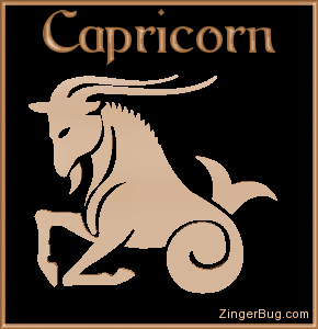 Click to get the codes for this image. 3d Capricorn Brown Astrological Sign, Capricorn Free Glitter Graphic, Animated GIF for Facebook, Twitter or any forum or blog.