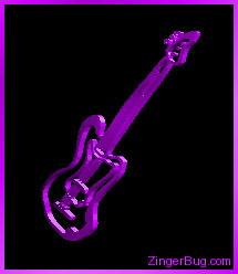 Click to get the codes for this image. 3D Graphic Fender Purple, Music Comments, Musical Symbols  Instruments Free Image, Glitter Graphic, Greeting or Meme for Facebook, Twitter or any blog.