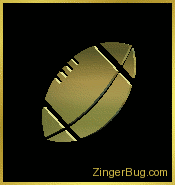 Click to get the codes for this image. 3D Graphic Gold Football Charm, Sports, Sports Free Image, Glitter Graphic, Greeting or Meme for Facebook, Twitter or any blog.