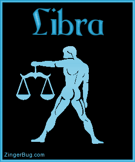 Click to get the codes for this image. 3d Libra Blue Astrological Sign, Libra Free Glitter Graphic, Animated GIF for Facebook, Twitter or any forum or blog.
