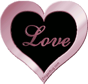 Click to get the codes for this image. This graphic comment features a 3 dimensional script of the word Love rotating inside of a heart.