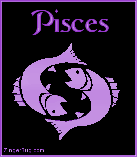 Click to get the codes for this image. 3d Pisces Purple Astrological Sign, Pisces, Popular Favorites Glitter Graphic, Comment, Meme, GIF or Greeting