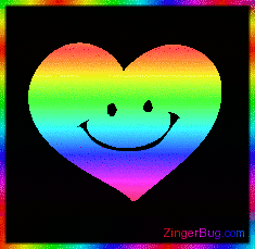 Click to get the codes for this image. 3D Graphic Rainbow Smile Heart, Smiley Faces, Hearts, Hearts, Smiley and Other Faces Free Image, Glitter Graphic, Greeting or Meme for Facebook, Twitter or any blog.
