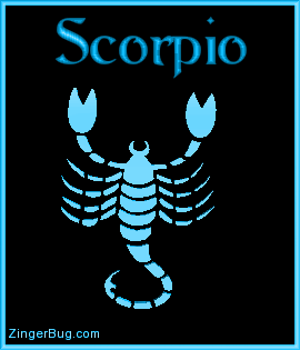 Click to get the codes for this image. 3d Scorpio Blue Astrological Sign, Scorpio Free Glitter Graphic, Animated GIF for Facebook, Twitter or any forum or blog.