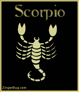 Click to get the codes for this image. 3d Scorpio Gold Astrological Sign, Scorpio Free Glitter Graphic, Animated GIF for Facebook, Twitter or any forum or blog.
