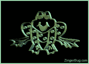 Click to get the codes for this image. 3D Graphic Spinning Frog, Animals, Animal Free Image, Glitter Graphic, Greeting or Meme for Facebook, Twitter or any forum or blog.