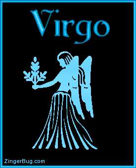 Click to get the codes for this image. 3d Virgo Blue Astrological Sign, Virgo Free Glitter Graphic, Animated GIF for Facebook, Twitter or any forum or blog.