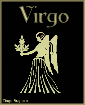 Click to get the codes for this image. 3d Virgo Gold Astrological Sign, Virgo Free Glitter Graphic, Animated GIF for Facebook, Twitter or any forum or blog.