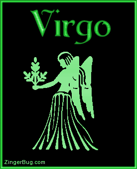 Click to get the codes for this image. 3d Virgo Green Astrological Sign, Virgo Free Glitter Graphic, Animated GIF for Facebook, Twitter or any forum or blog.