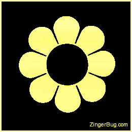 Click to get the codes for this image. 3D Graphic Yellow Flower, Flowers, Flowers Free Image, Glitter Graphic, Greeting or Meme for Facebook, Twitter or any blog.