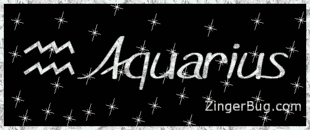 Click to get the codes for this image. Aquarius Silver Stars Glitter Text Graphic, Aquarius Free Glitter Graphic, Animated GIF for Facebook, Twitter or any forum or blog.