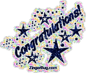 Click to get the codes for this image. Congratulations Navy Pastel Glitter Graphic, Congratulations Free Image, Glitter Graphic, Greeting or Meme for any Facebook, Twitter or any blog.