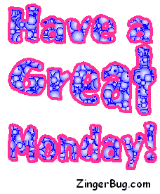 Click to get the codes for this image. Have a Great Monday Glitter Text Graphic, Happy Monday Free Image, Glitter Graphic, Greeting or Meme for Facebook, Twitter or any forum or blog.