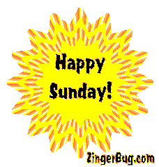 Click to get the codes for this image. Happy Sunday Sun Glitter Graphic, Happy Sunday Free Image, Glitter Graphic, Greeting or Meme for Facebook, Twitter or any forum or blog.