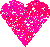 Click to get the codes for this image. Heart icon Glitter Graphic, Hearts, Hearts Free Image, Glitter Graphic, Greeting or Meme for Facebook, Twitter or any blog.