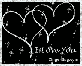Click to get the codes for this image. I Love You Silver Stars Glitter Text, Love and Romance, Hearts, I Love You Free Image, Glitter Graphic, Greeting or Meme for Facebook, Twitter or any blog.