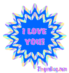 Click to get the codes for this image. I Love You Blue, Love and Romance, I Love You Free Image, Glitter Graphic, Greeting or Meme for Facebook, Twitter or any blog.