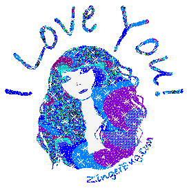 Click to get the codes for this image. I Love You Pretty Face Blue, Love and Romance, I Love You Free Image, Glitter Graphic, Greeting or Meme for Facebook, Twitter or any blog.