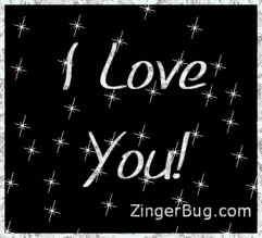 Click to get the codes for this image. I Love You Silver Stars Glitter Text, Love and Romance, I Love You Free Image, Glitter Graphic, Greeting or Meme for Facebook, Twitter or any blog.