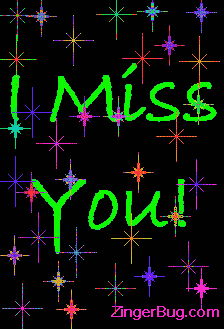 Click to get the codes for this image. Miss you stars Glitter Graphic, I Miss You Free Image, Glitter Graphic, Greeting or Meme for any Facebook, Twitter or any blog.