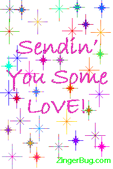 Click to get the codes for this image. Showin' Some love stars Glitter Graphic, Hi Hello Aloha Wassup etc, Love and Romance, Showin Some Love Free Image, Glitter Graphic, Greeting or Meme for any Facebook, Twitter or any blog.
