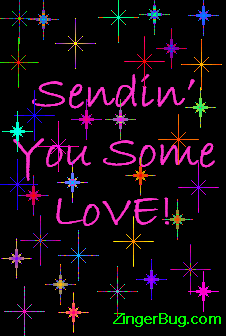 Click to get the codes for this image. Showin' Some love stars black Glitter Graphic, Hi Hello Aloha Wassup etc, Love and Romance, Showin Some Love Free Image, Glitter Graphic, Greeting or Meme for any Facebook, Twitter or any blog.