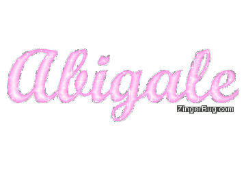 Click to get the codes for this image. Abigale Pink Glitter Name, Girl Names Free Image Glitter Graphic for Facebook, Twitter or any blog.