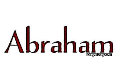 Click to get the codes for this image. Abraham Red Glitter Name, Guy Names Free Image Glitter Graphic for Facebook, Twitter or any blog.