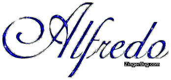 Click to get the codes for this image. Alfredo Blue Glitter Name, Guy Names Free Image Glitter Graphic for Facebook, Twitter or any blog.