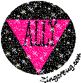 Click to get the codes for this image. Ally Pink Triangle, Gay Pride Free Image, Glitter Graphic, Greeting or Meme for Facebook, Twitter or any blog.