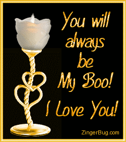 Click to get the codes for this image. You Will Always Always My Boo Heart Candle Glitter Graphic, My Boo, Hearts, Love and Romance, Popular Favorites Glitter Graphic, Comment, Meme, GIF or Greeting