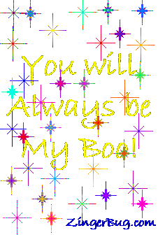 Click to get the codes for this image. You Will Always Always My Boo Stars Clear Glitter Graphic, My Boo Free Image, Glitter Graphic, Greeting or Meme for Facebook, Twitter or any blog.