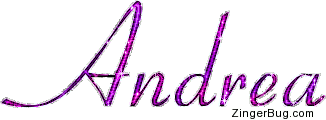 Click to get the codes for this image. Andrea Pink Glitter Name Text, Girl Names Free Image Glitter Graphic for Facebook, Twitter or any blog.