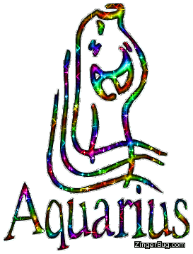 Click to get the codes for this image. Aquarius Rainbow Glitter Astrology Sign, Aquarius Free Glitter Graphic, Animated GIF for Facebook, Twitter or any forum or blog.