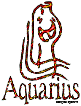 Click to get the codes for this image. Aquarius Red And Yellow Glitter Astrology Sign, Aquarius Free Glitter Graphic, Animated GIF for Facebook, Twitter or any forum or blog.