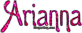 Click to get the codes for this image. Arianna Cherry Red Glitter Name, Girl Names Free Image Glitter Graphic for Facebook, Twitter or any blog.
