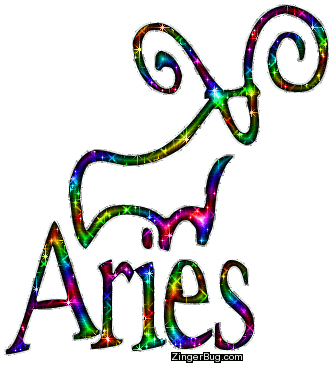 Click to get the codes for this image. Aries Rainbow Glitter Astrology Sign, Aries Free Glitter Graphic, Animated GIF for Facebook, Twitter or any forum or blog.