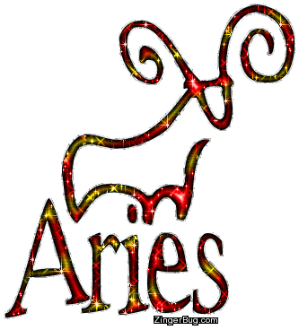 Click to get the codes for this image. Aries Red Yellow Glitter Astrology Sign, Aries Free Glitter Graphic, Animated GIF for Facebook, Twitter or any forum or blog.