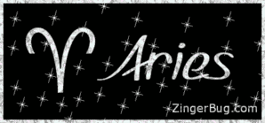 Click to get the codes for this image. Aries Silver Stars Glitter Text Graphic, Aries Free Glitter Graphic, Animated GIF for Facebook, Twitter or any forum or blog.