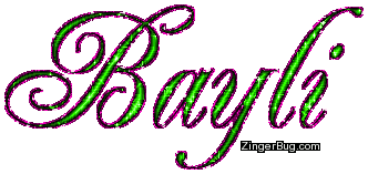 Click to get the codes for this image. Bayli Hot Pink And Green Glitter Name, Girl Names Free Image Glitter Graphic for Facebook, Twitter or any blog.