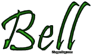 Click to get the codes for this image. Bell Green Glitter Name, Guy Names Free Image Glitter Graphic for Facebook, Twitter or any blog.