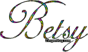 Click to get the codes for this image. Betsy Multi Colored Glitter Name, Girl Names Free Image Glitter Graphic for Facebook, Twitter or any blog.
