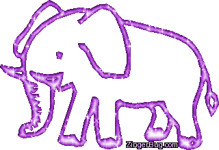 Click to get the codes for this image. Elephant Purple Glitter Graphic, Animals, Animal Free Image, Glitter Graphic, Greeting or Meme for Facebook, Twitter or any forum or blog.