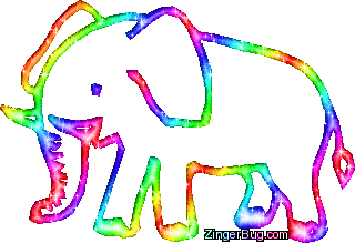 Click to get the codes for this image. Elephant Rainbow Glitter Graphic, Animals, Animal Free Image, Glitter Graphic, Greeting or Meme for Facebook, Twitter or any forum or blog.
